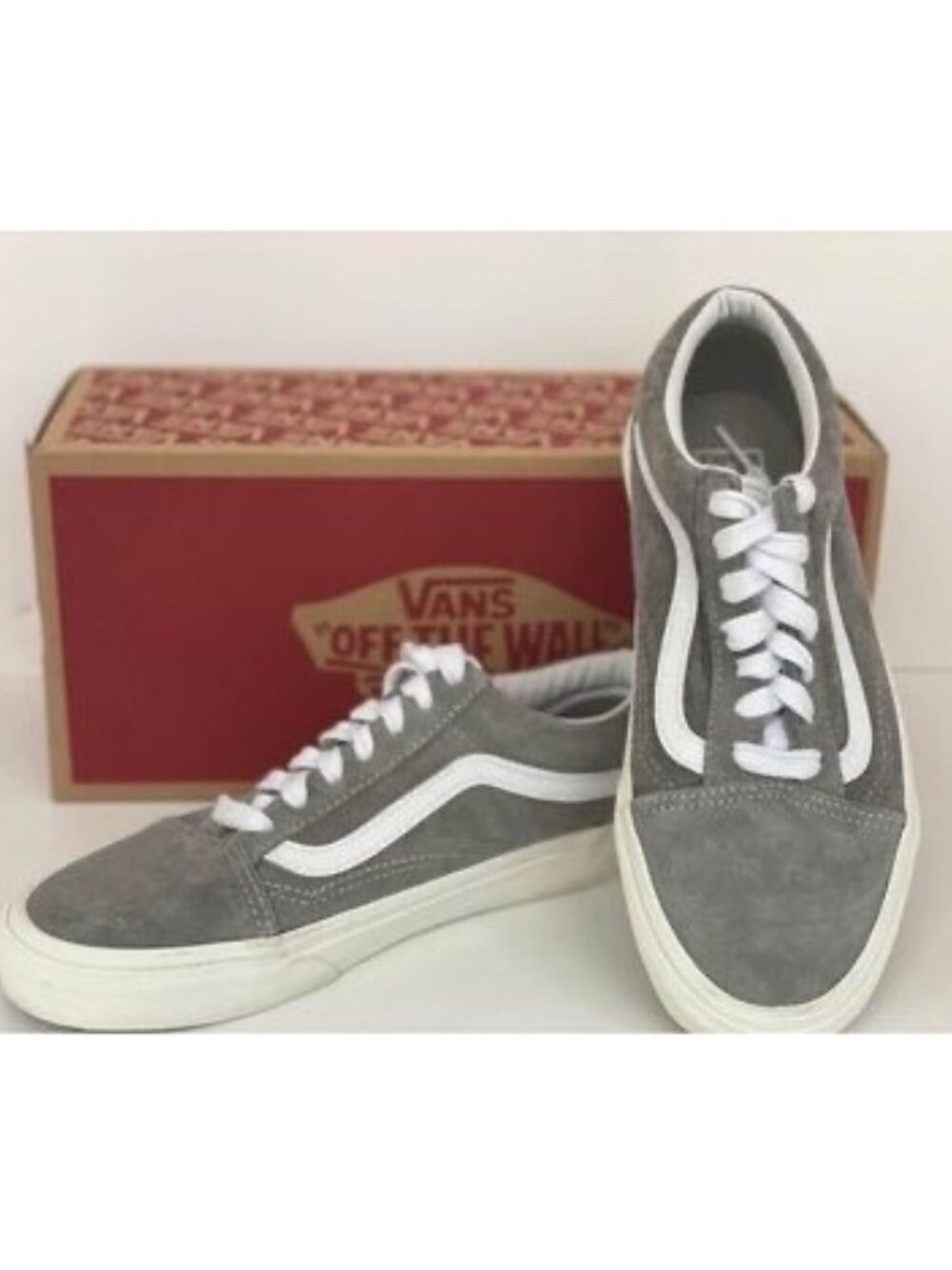 Vans Gray Suede Old Skool Sneakers M 6 / W 7.5